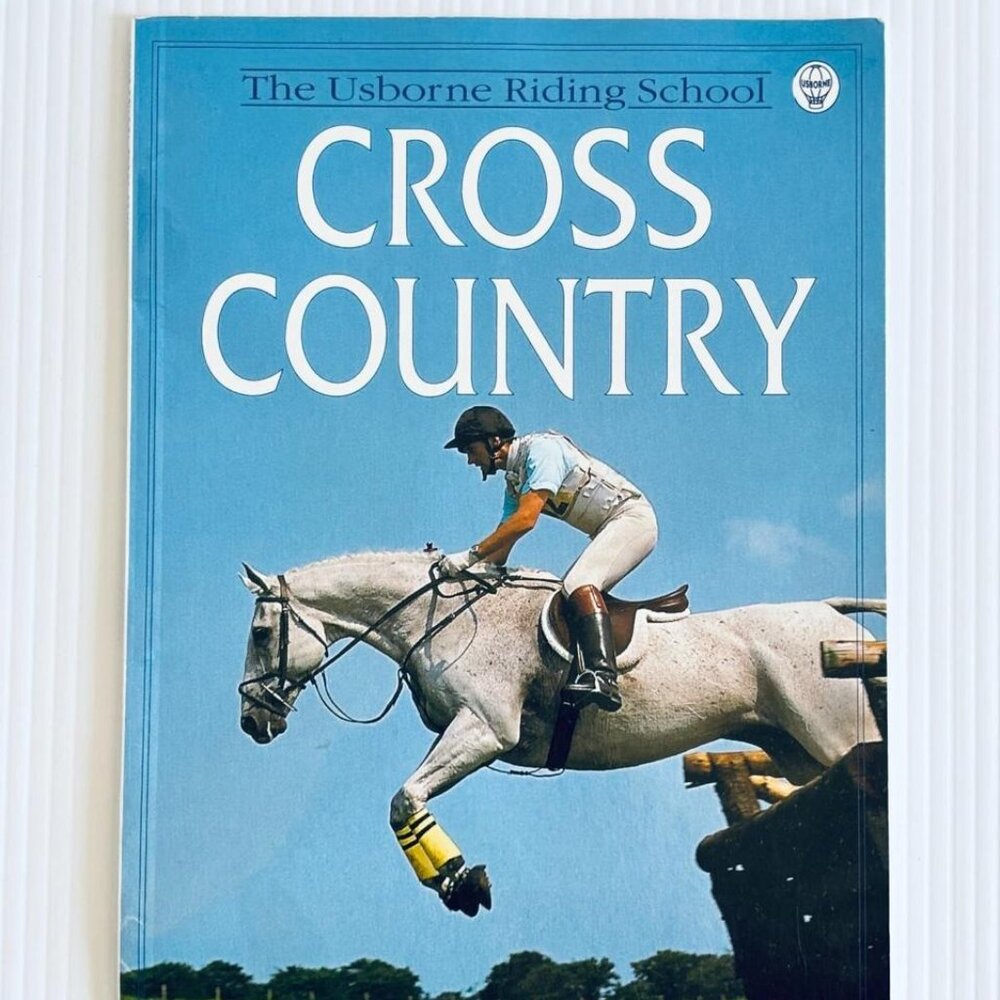 Usborne Riding School Cross Country Horse Equestrian Book